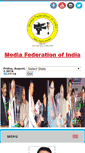 Mobile Screenshot of mediafederationofindia.com